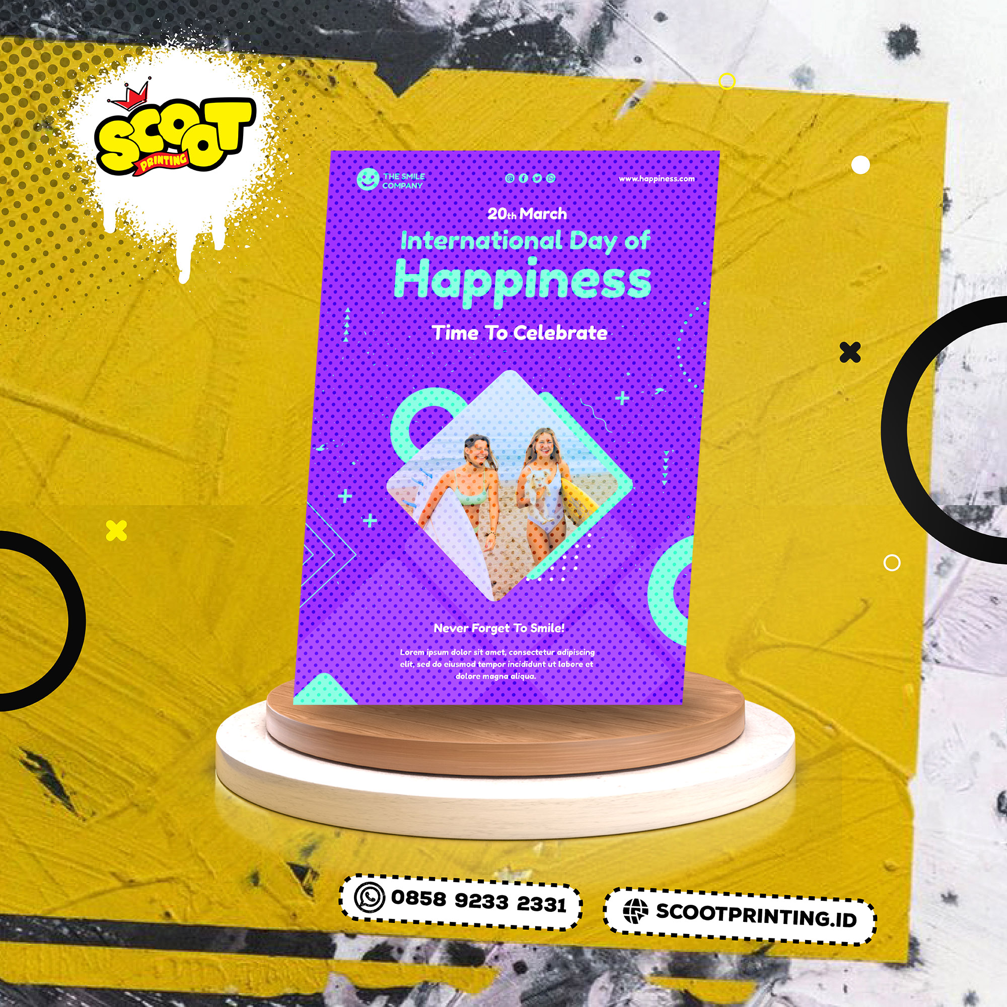 Stiker Oneway Meteran